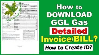 How to Download Previous GGL Invoice & Receipt | Download Detailed GGL Gas Bill | Green Gas Limited