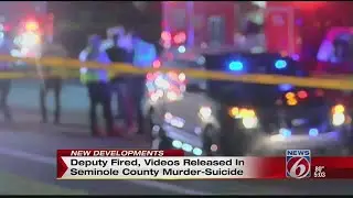 Deputy fired, videos released in Seminole County murder-suicide