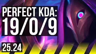 JHIN & Fiddlesticks vs CAITLYN & Lux (ADC) | Perfect KDA: 19/0/9, 52K damage | KR Diamond | 25.24