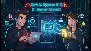 OTP Bypass LIVE 🔴 1000$ | Account takeover through OTP 💀 | Cywer Learning #shorts