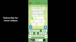 Cryptogram Saint Patricks day Chapter 2 Level 10 | Cryptogram Saint Patricks day Event Answers