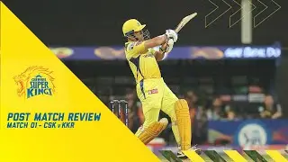 The first 🦁uting | Post Match Review | Match 01 - CSK v KKR