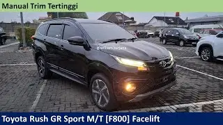 Toyota Rush GR Sport M/T [F800] Facelift review - Indonesia