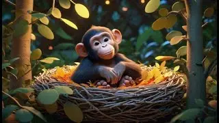 Ops! O Filhote de Chimpanzé Trocou os Chás | Canções Infantis e Rimas para Crianças