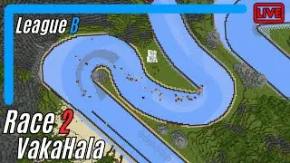 League B, Race 2 - VakaHala | BRWC | Minecraft Ice Boat Racing League