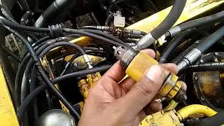 Problem arm in terbuka sendiri(hydraulic drift)😱🧐 ternyata ada di component ini.