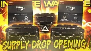 EPIC SUPPLY DROP OPENING ON INFINITE WARFARE! UNLOCKING THE 