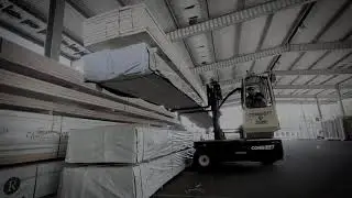 Optimal virkeshantering med en 4-v&auml;gs truck fr&aring;n Comilift