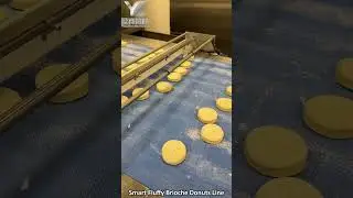 Smart Fluffy Brioche Donuts Line #donut #bakerymachine #foodmachine