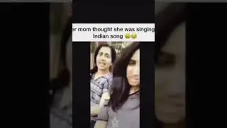 Indian mum thinks its Indian song 👀🙈🤣 #indian #bollywood #banter bante