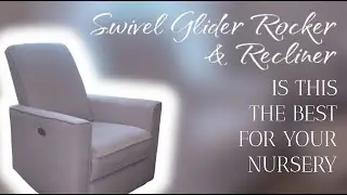 Review of Harlow Deluxe Upholstered Plush Seating Glide Rocker, Swivel, Power Recliner by Evolur