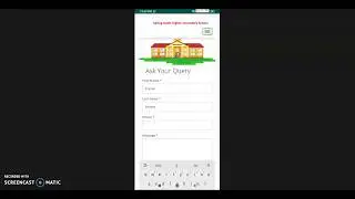 School Android App demo
