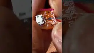 The continuation of how to fix mini fan charging port.