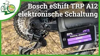 Bosch eShift TRP E12 elektronische Automatik Schaltung f&uuml;r smart System im Praxis Test 🚴