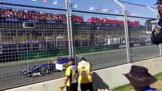 2015 Formula 1&reg; Rolex Australian Grand Prix - Track Side - Pit Lane