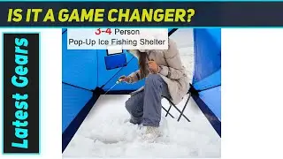 Amazing 3-4 Person Ice Fishing Tent: Your Winter Outdoor Game-Changer!