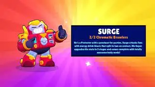 Unlocking Surge!- Brawl stars