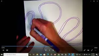 Calligraphic Line Design