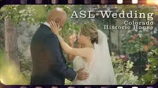 Couple Signs Their Vows | McCreery House | Loveland, CO