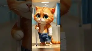 Rescued Cat's Journey to Happiness! 😺 #shorts #heartwarming