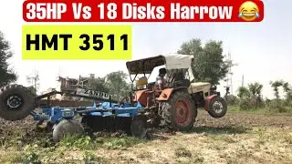 HMT 3511 Vs Jandu 18 Hydraulic Disks Harrow 🔥💪🏻