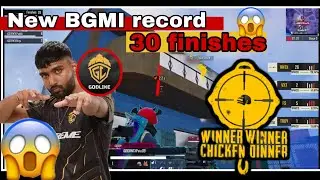 🇮🇳 BGIS RNTX New Record 30 finishes🥶😳 !! #jonathan #scout #bgmi #bgis #viral  #esports #pubgmobile 