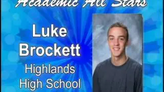 2014 Academic All Star Award -  Luke Brockett