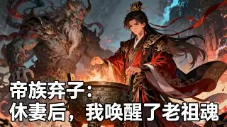 《帝族棄子：休妻後，我喚醒了老祖魂》被大帝之女當衆羞辱退婚，我以血祭鼎喚醒十萬年前鎮魔先祖，九大帝族顫抖：當年是誰躲 behind 我族身後苟活？#漫畫解說#玄幻#爽文#小說推薦#有聲書