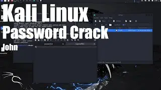 Password Crack with Kali Linux : JOHN