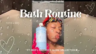 THE HIGHLY REQUESTED Nonherbal BATH ROUTINE🛁🫧 ft: RADIANT GLOW☀️