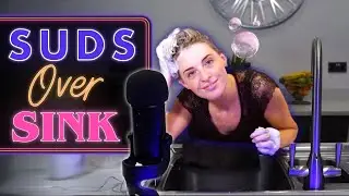 [ASMR] Suds / Hair Wash / Bubbles / Hair over sink / Hair Dunk !!!