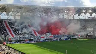 Oprawa ŁKS Łódź -GKS Tychy
