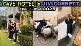 Our First Trip of 2025 with Ramneek Singh 1313 and Cute Sisters | Brys Caves Resort in Jim Corbett