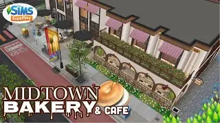 🧁 Midtown Bakery & Cafe ☕️ | Original Design | Sims FreePlay