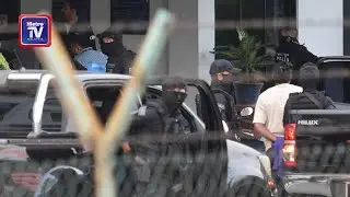 Ahli geng Kapten Praba dikawal ketat sejurus tiba dari Mumbai