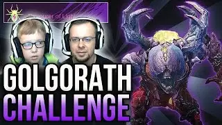 Destiny Golgoroth Challenge Mode w/ Big E [Kings Fall Raid Rewards & Loot]