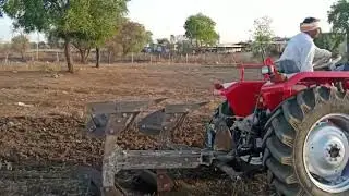 Massey Ferguson 7250 Di 46 Hp Tractor Price | Ploughing The Field With Tractor | Massey 7250 Di |
