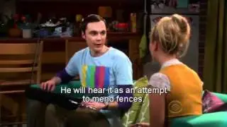 Sheldon getting good at sarcasm