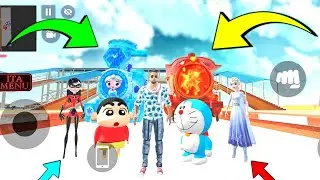 ❄️ SAVING SNOW CITY! 🚂 New Fire Princess Train & Snow Princess Train in Indian Theft Auto 🤯💥