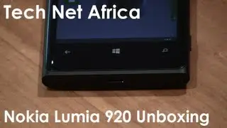Nokia Lumia 920 Unboxing (First Look)