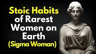 10 Stoic Habits of Rarest Women on Earth ~SIGMA FEMALE (Stoicism) | Stoic Journey
