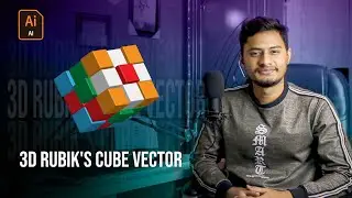 3D Isometric Cube Design in Adobe Illustrator ||Adobe Illustrator Tutorial || Design21