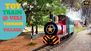 Kerala's first Solar Powered Miniature Train | Toy train at Veli Tourism village