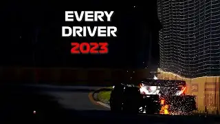 Biggest 2023 crash of every F1 driver