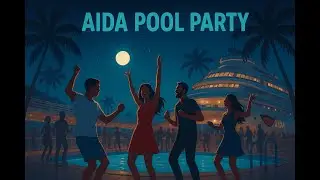 AIDA | Poolparty | Karibik | Pooldeck | #kreuzfahrt #aida #poolparty