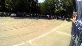 YAMAHA MT- 09 TOUR STUNT SHOW : Dave Coates