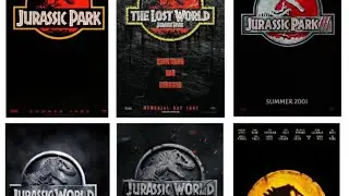 Jurrasic Park Figures All Movies 1-6 Complete Collection 1993-2021