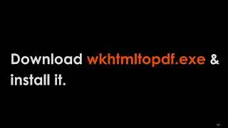 OSError: No wkhtmltopdf executable found: 