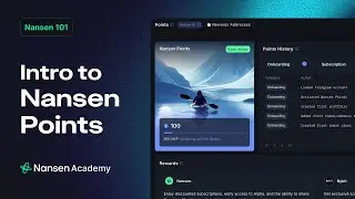 Nansen Points for Beginners - Nansen 101