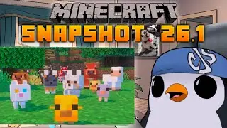 ✅ NUEVOS MOBS TIERNOS 👉 Minecraft 26.1 Snapshot 2